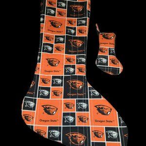 Jumbo OSU Christmas Stocking